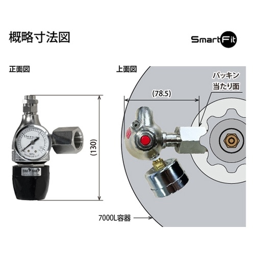 一般工業ガス用圧力調整器 SmartFi