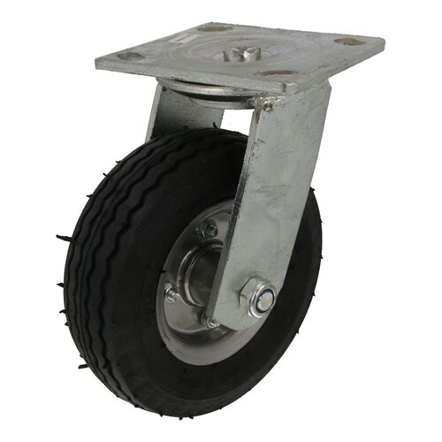 エアー式キャスター自在 150mm