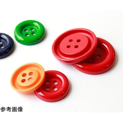 デコレーションボタン 外径35mm オレ