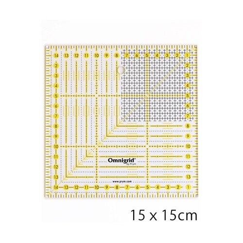 オムニグリッド定規 15×15cm