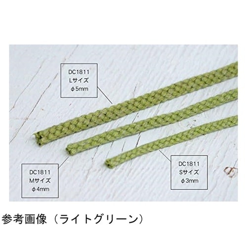 リネン混コード φ3mm×15m こげ茶