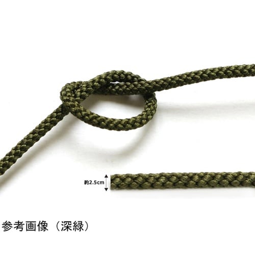 結び紐 φ約2.5mm×10m巻 白 D