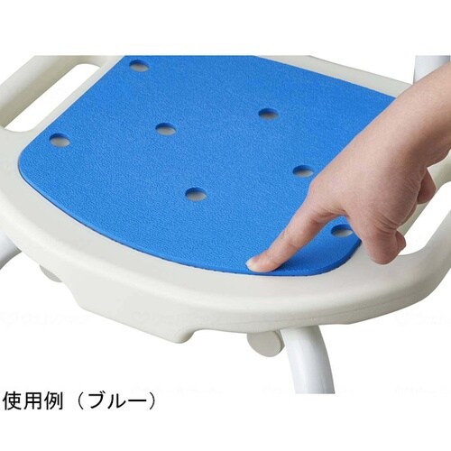 福浴 コンパクトシャワーチェア ブルー