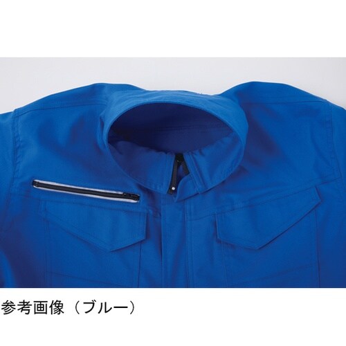 ツナギ服 シルバーグレー サイズ6L 6