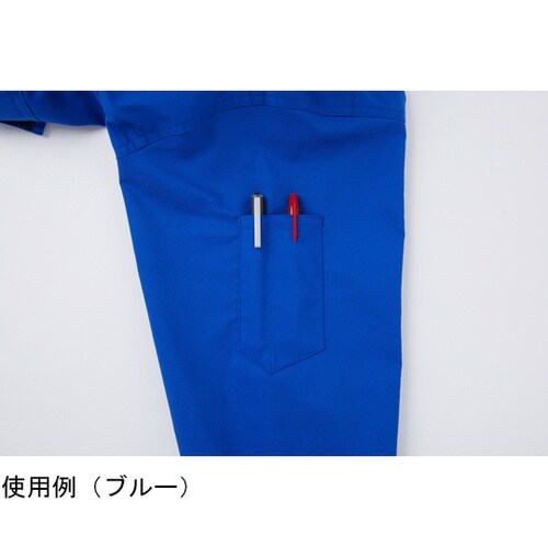 ツナギ服 シルバーグレー サイズ6L 6