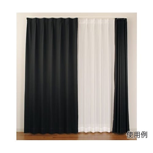 防炎カーテン ペルーイ 幅200、高さ1