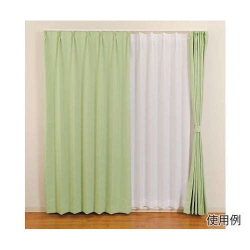 防炎カーテン ペルーイ 幅100、高さ1