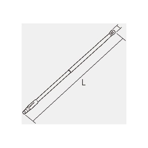 ハンドル(840mm)ブルー 2931