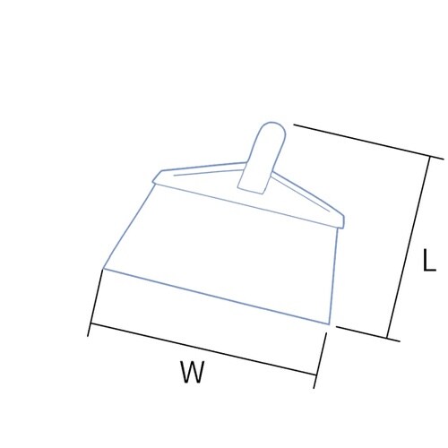 スクレーパー 235×270×6.5mm