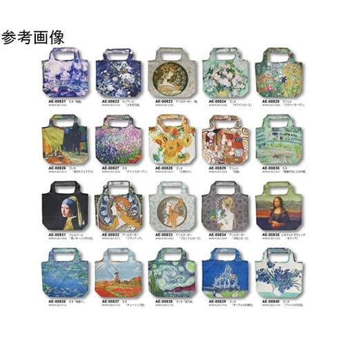 名画エコバッグ(モネ「睡蓮2(Lサイズ)