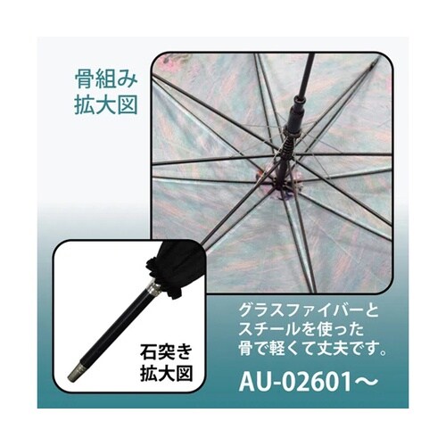 名画フリルジャンプ傘ー晴雨兼用ー(モネ「