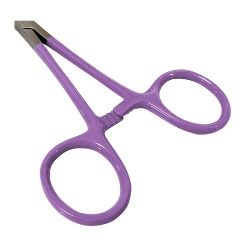 カラー鉗子 ぺアン #504 (ラベンダ