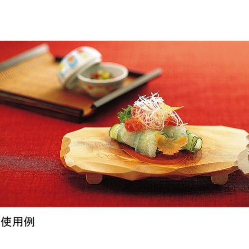 檜・紅節はつり盛台(小) 32170