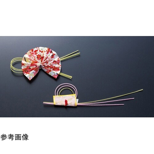 水引扇子飾り(両面テープ付)(100ヶ入