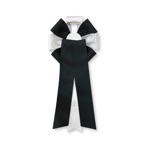 【葬儀用】 リボン胸章 特大旭光<喪主>