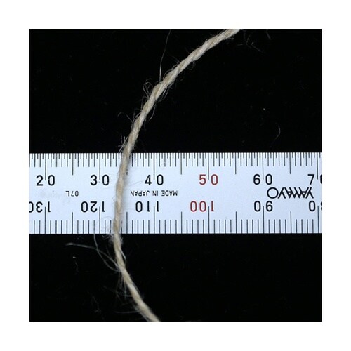 織り糸・編み糸 麻糸ジュート麻 径1mm