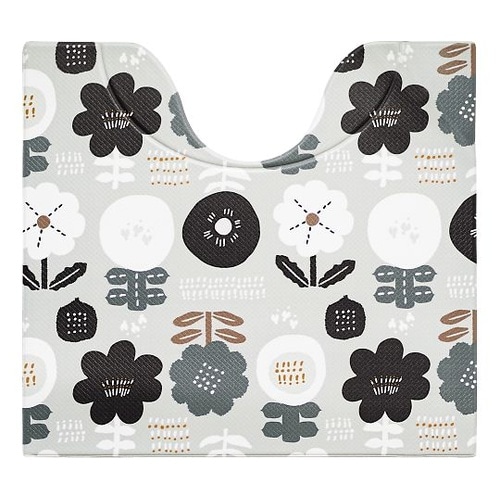 トイレマット 拭ける 55×60cm ス