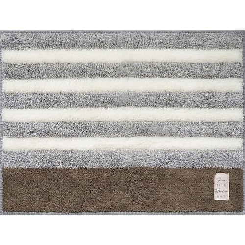 バスマット ふわモコバスマット 45×6