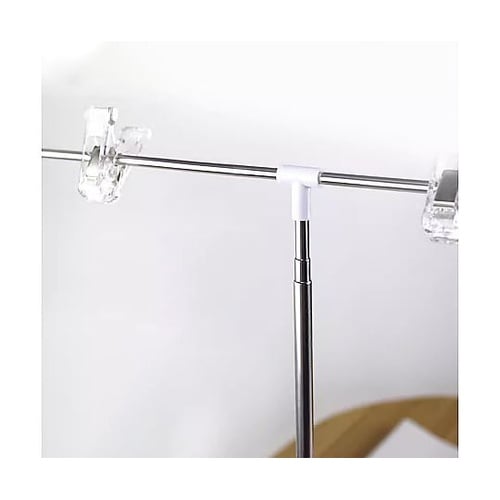 ステンレス伸縮POPスタンド 1セット(