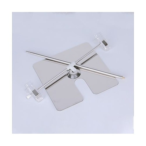 ステンレス伸縮POPスタンド 1セット(