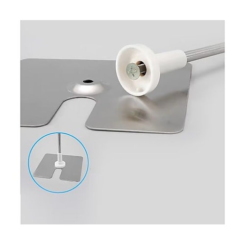 ステンレス伸縮POPスタンド 1セット(