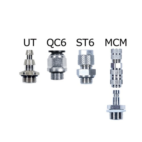 コンパクト真空/気圧計 QC6コネクタ