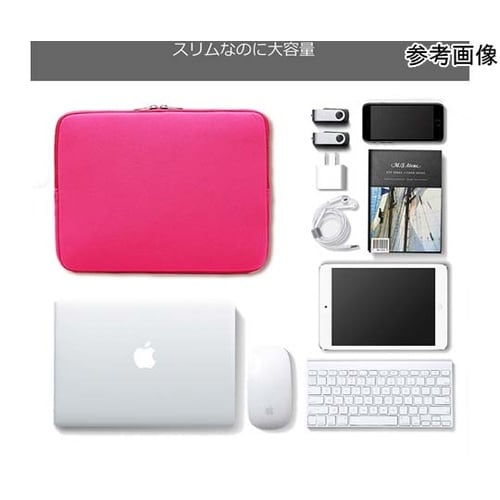 パソコンケース 軽量 クッション ローズ