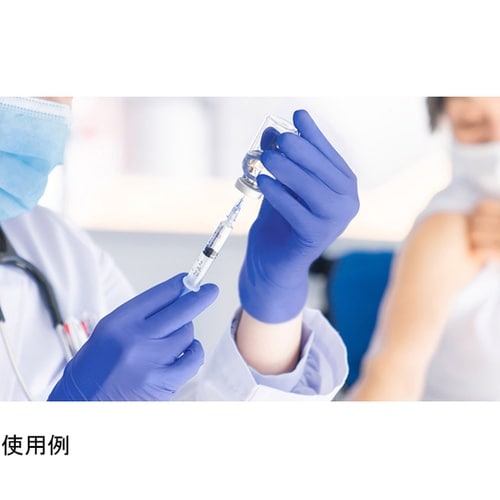 検査検診用ニトリル・ライトパープル XS