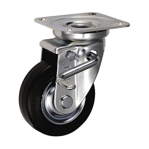 中荷重用キャスター ストッパー付旋回キャ