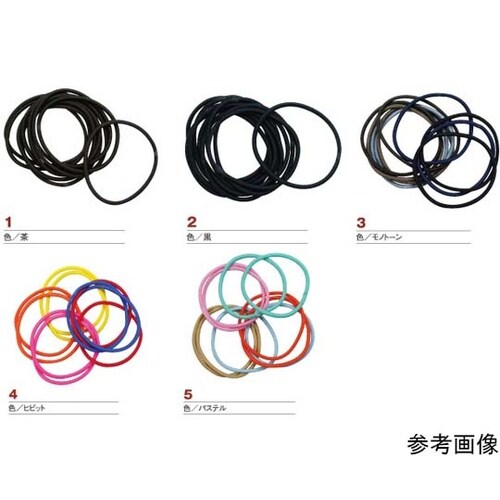 ヘアゴム リングゴム 中 10本入 φ3