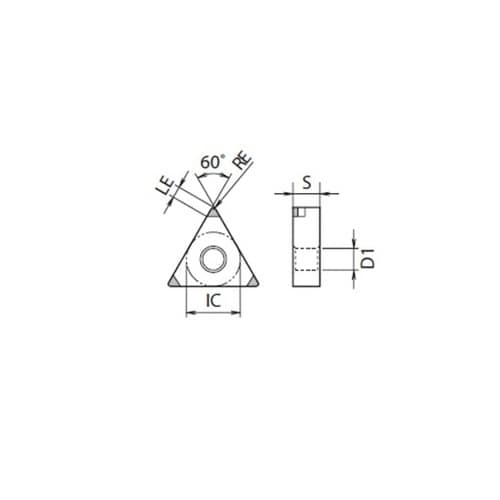 チップ ダイヤ・CBN 旋削用 TNGA