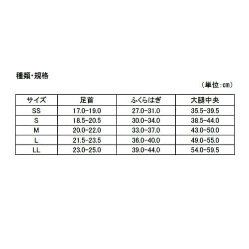 V20LCT2SBe 弾性ストッキング