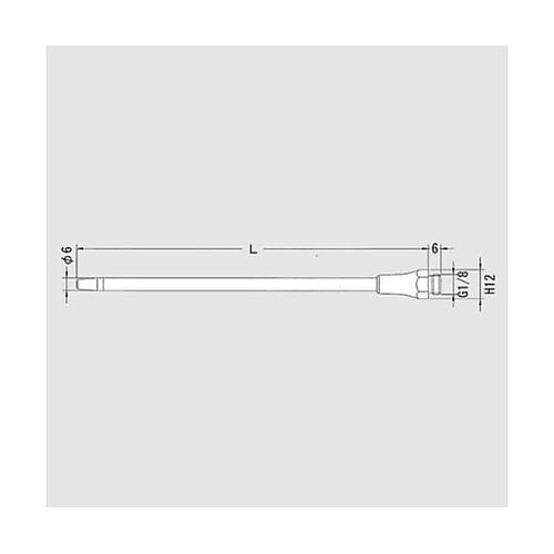 2.0穴×170mm/G 1/8” ノズ