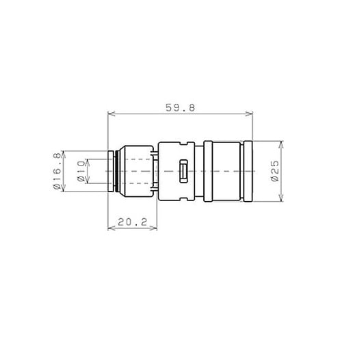 10mm ワンタッチ型ソケット(20型)