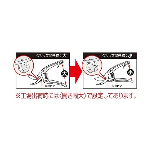 185mm はさみ・剪定 EA540BC