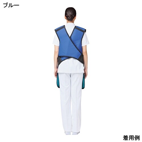 ワンタッチ防護エプロン LE025S(ブ