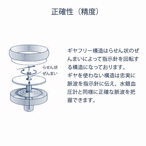 バイタルナビ アネロイド血圧計 ブラック