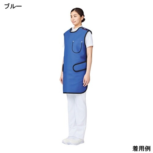 ワンタッチ防護エプロン LE025S(ラ