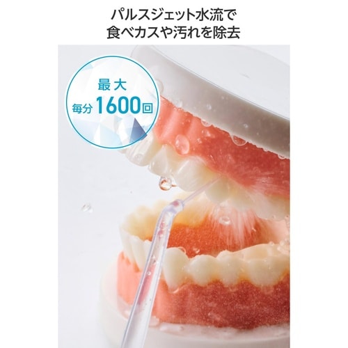 口腔洗浄器 デンタルウォッシャー 除菌 ブラック