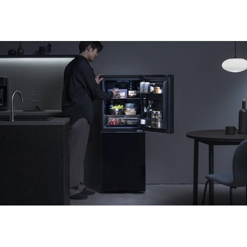 冷凍冷蔵庫 153L IRSN ブラック