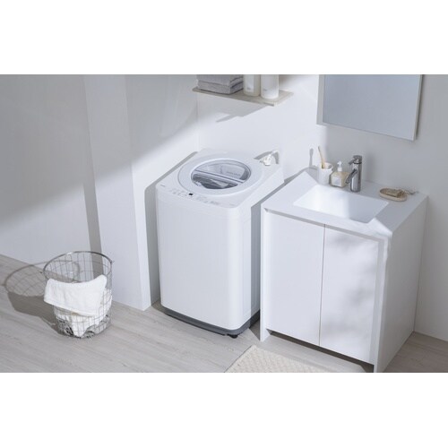 全自動電気洗濯機5.0kgOSH fit ホワイト