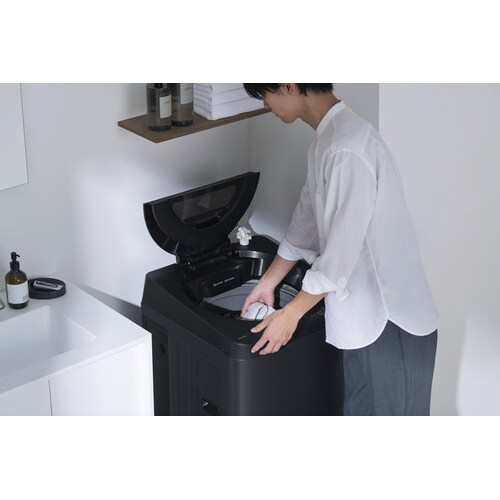 全自動電気洗濯機5.0kgOSH fit ブラック