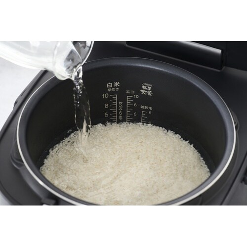 IHジャー炊飯器10合 RC−IKB10 ブラック