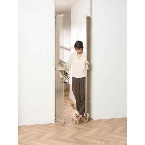 猫用ゲート ライトベージュ