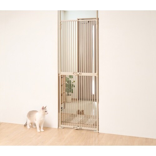 猫用ゲート ライトベージュ