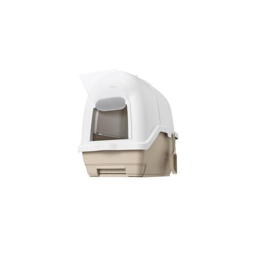 ラクリーン 炭脱臭ファン付き猫トイレ