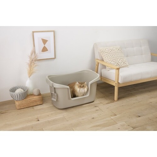 大型猫トイレ ベージュ