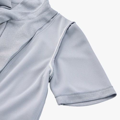 オーバーブラウスAJ0865ネイビー7G