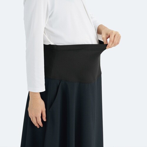 マタニティスカートAMS2200ブラックM