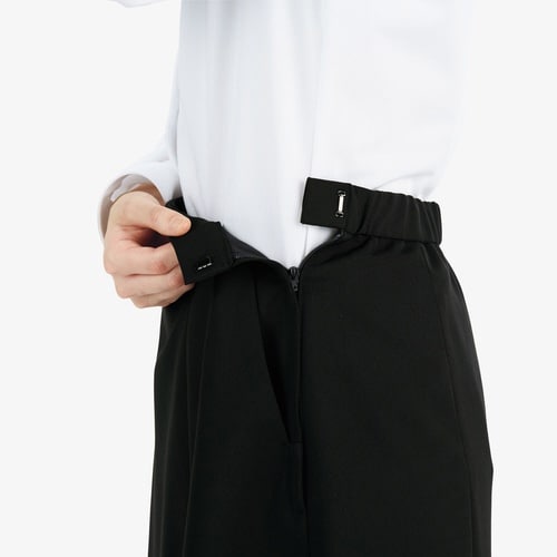 AラインスカートAS2808ネイビー11G